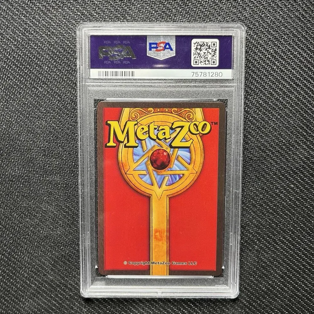 Metazoo Mothman Auto PSA 10 Gem Mint Signed Full Holo Magicast Metapoo Promo